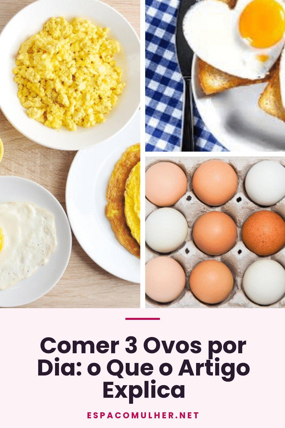 Comer 3 Ovos por Dia: o Que o Artigo Explica