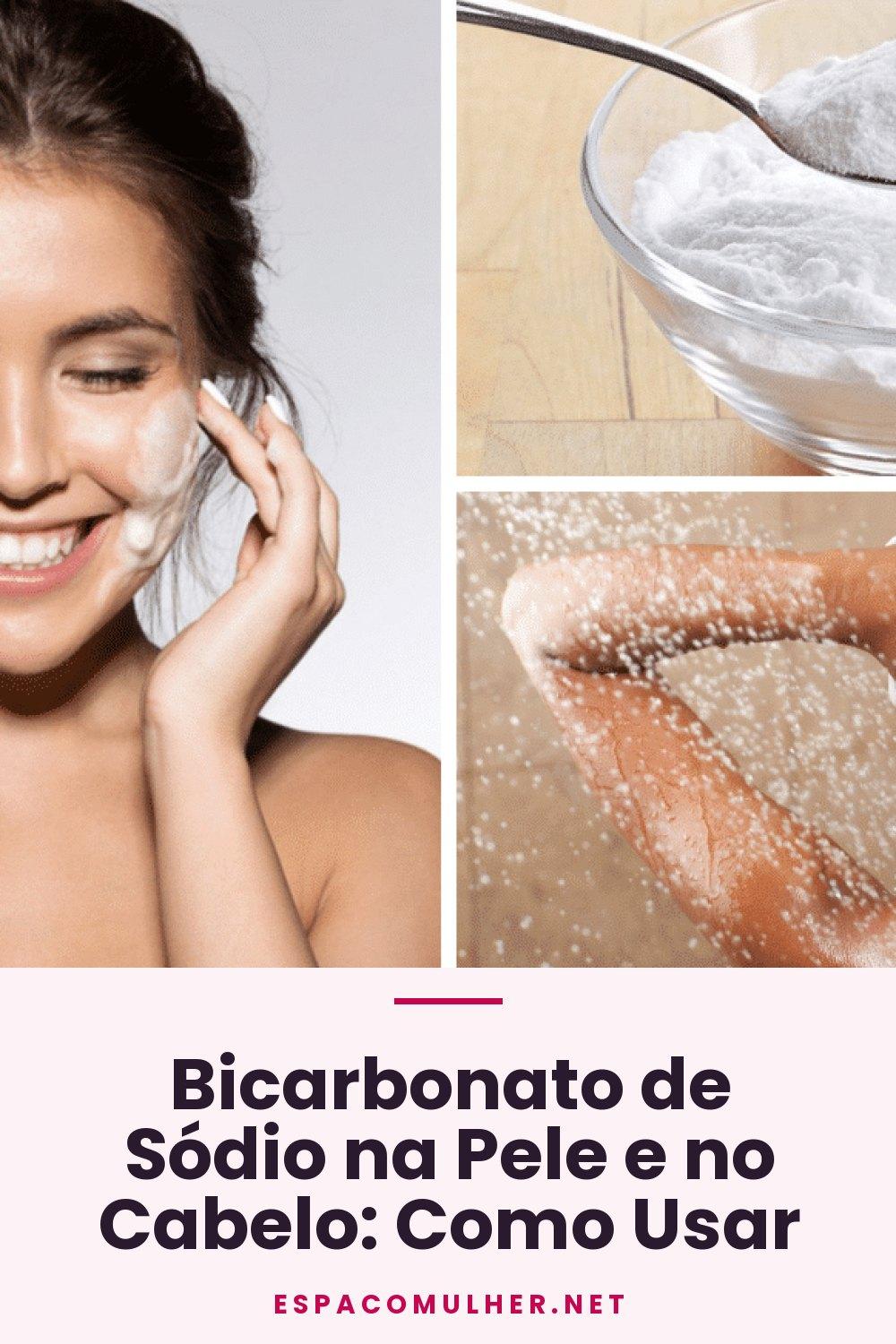 Bicarbonato de Sódio na Pele e no Cabelo: Como Usar