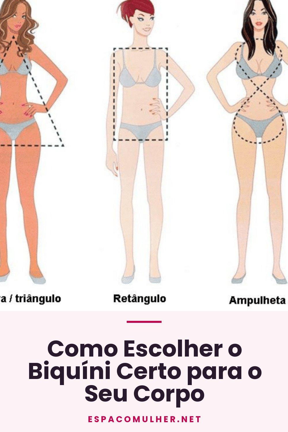 Como Escolher o Biquíni Certo para o Seu Corpo