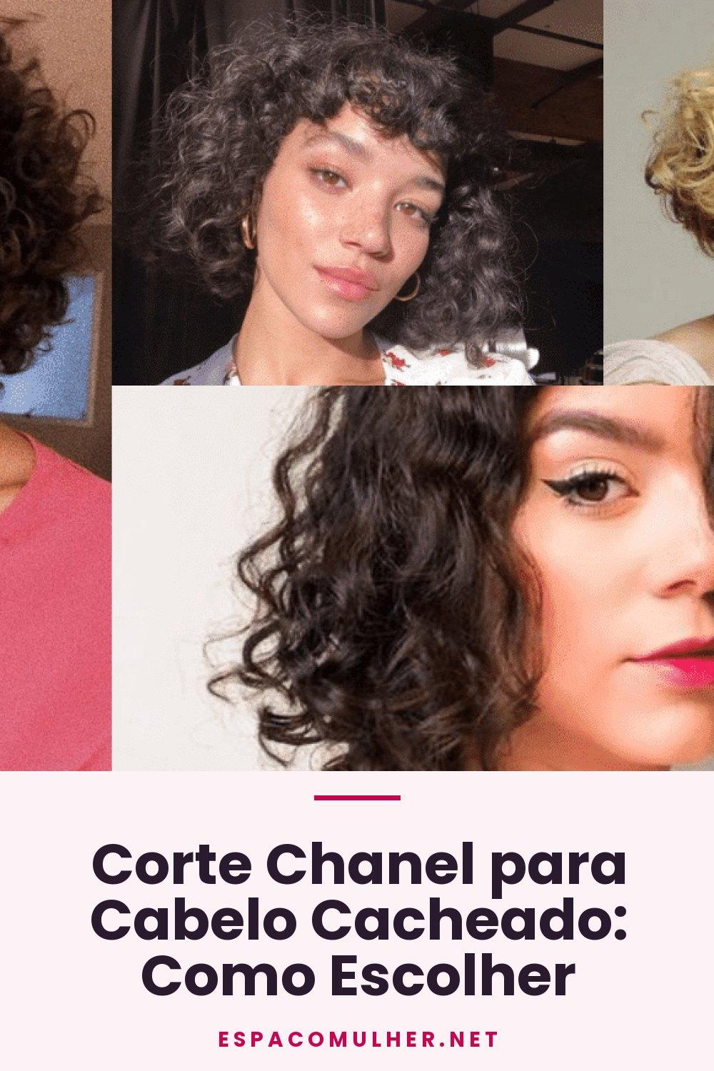 Corte Chanel para Cabelo Cacheado: Como Escolher