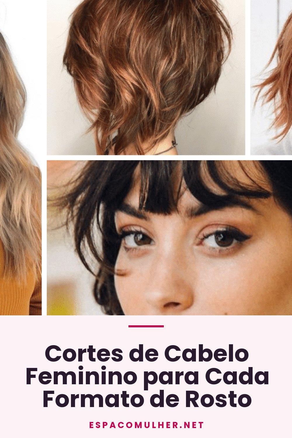 Cortes de Cabelo Feminino para Cada Formato de Rosto