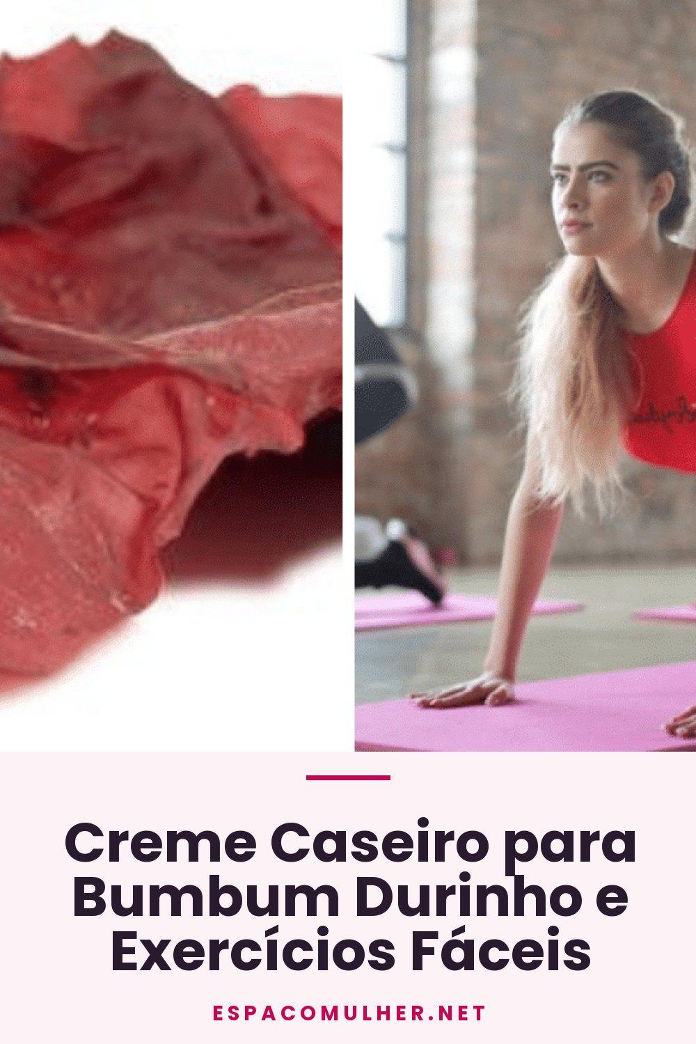Creme Caseiro para Bumbum Durinho e Exercícios Fáceis