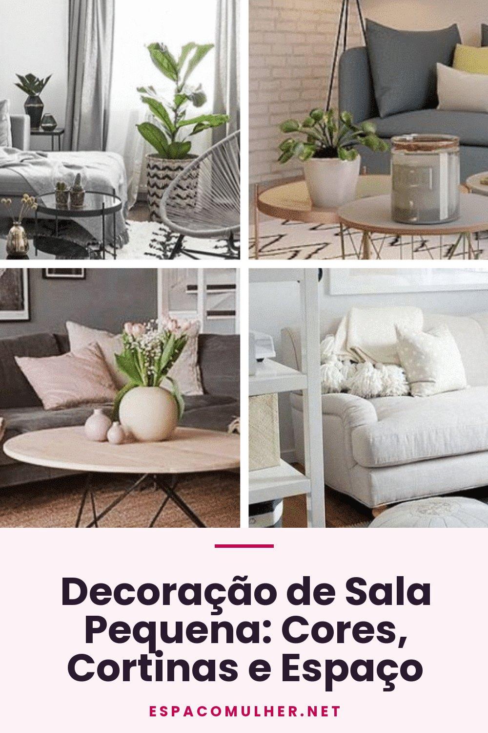 Decoração de Sala Pequena: Cores, Cortinas e Espaço