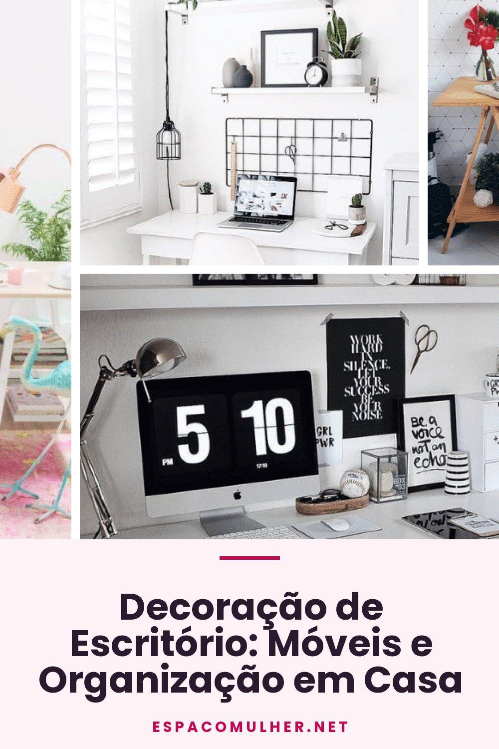 Decoração de Escritório: Móveis e Organização em Casa
