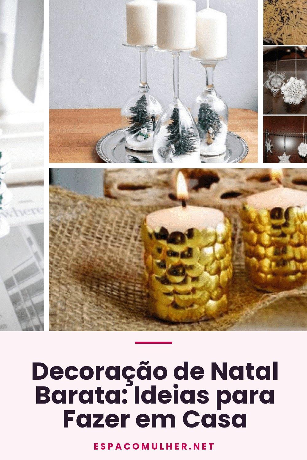 Decoração de Natal Barata: Ideias para Fazer em Casa