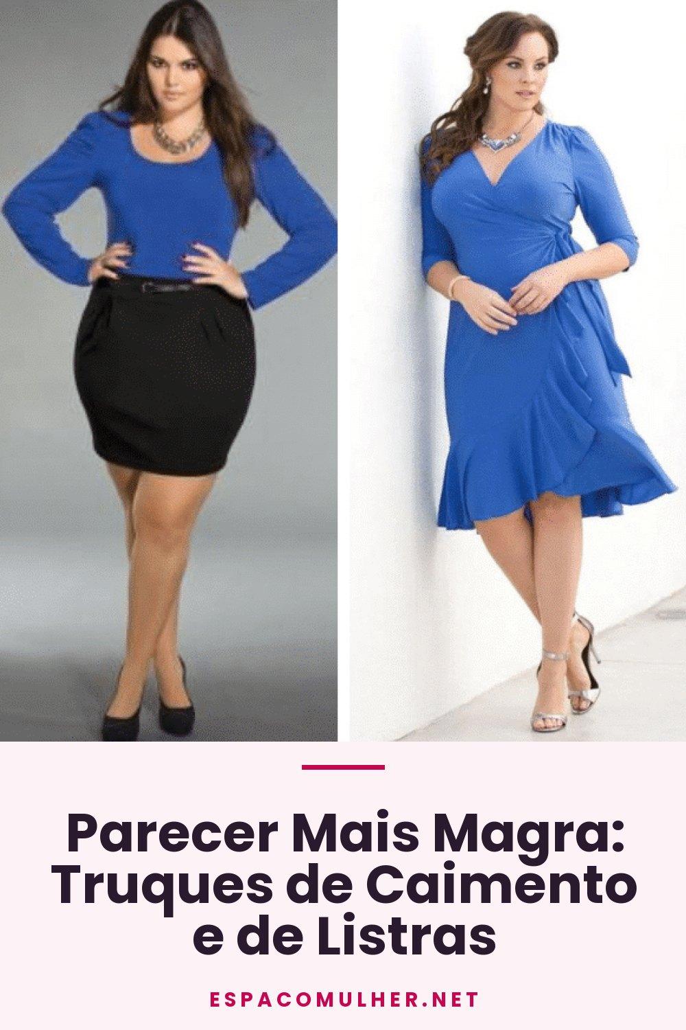 Parecer Mais Magra: Truques de Caimento e de Listras