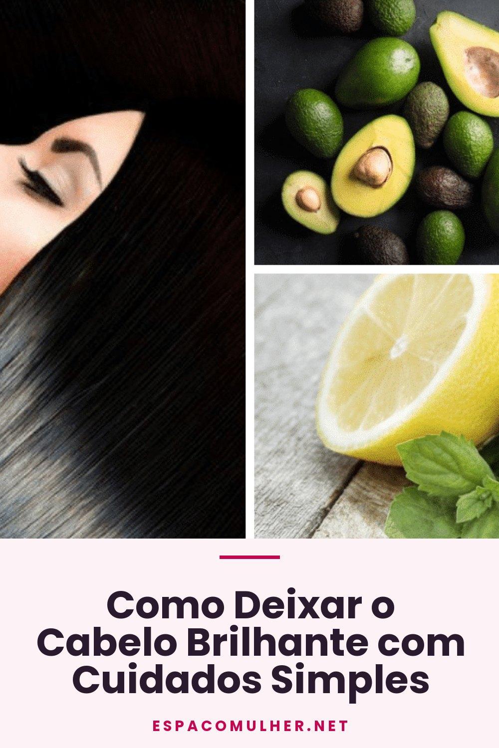 Como Deixar o Cabelo Brilhante com Cuidados Simples