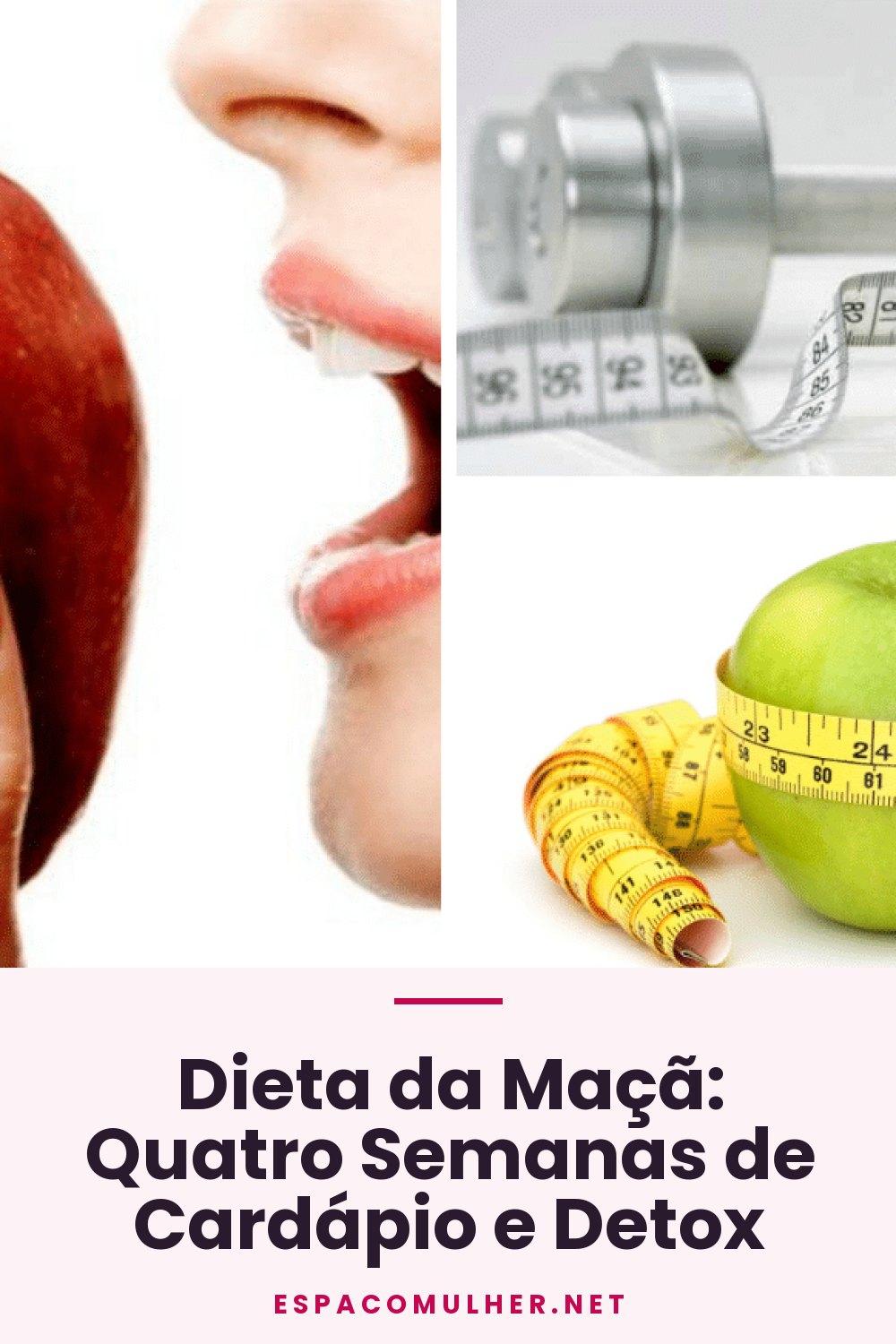 Dieta da Maçã: Quatro Semanas de Cardápio e Detox