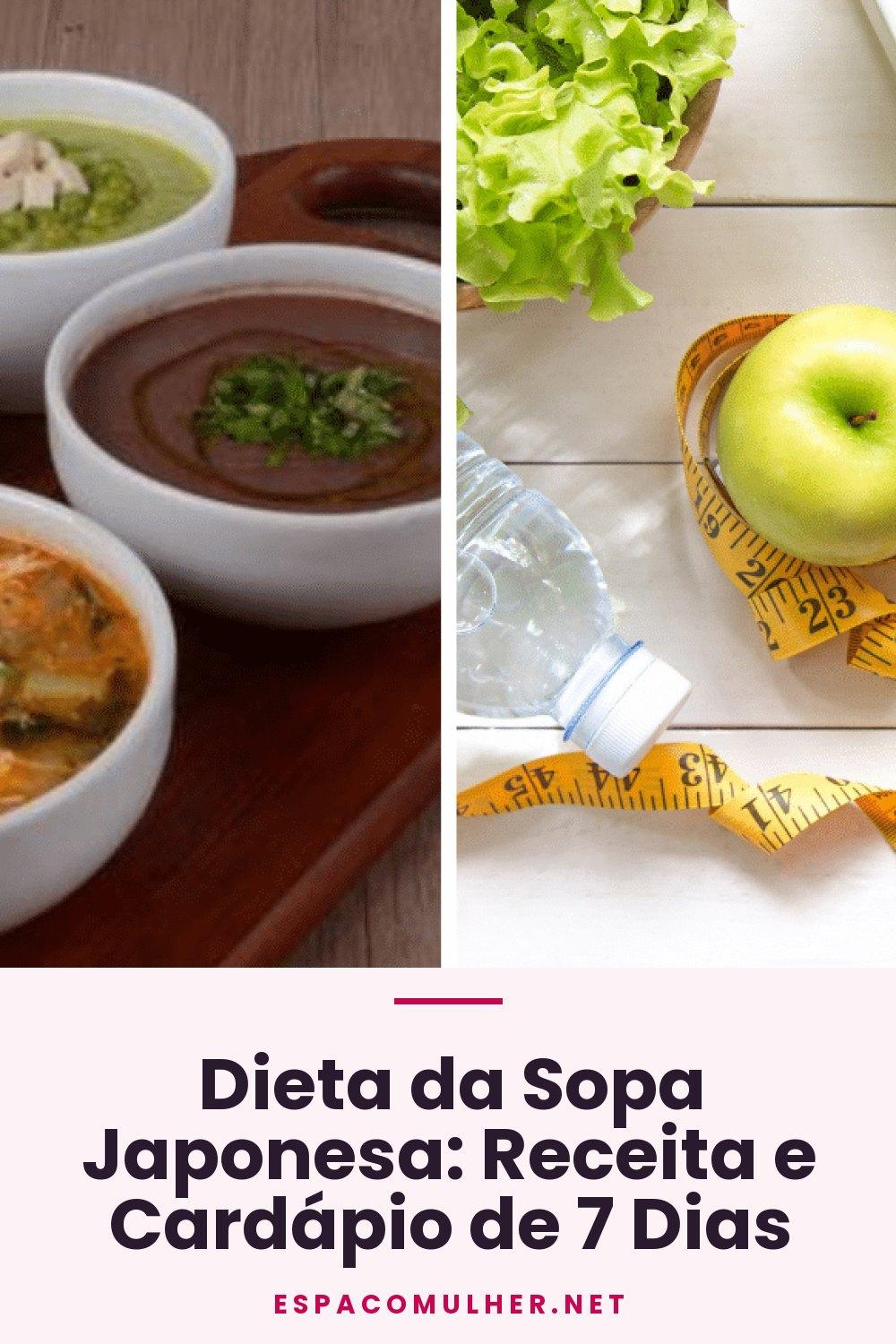 Dieta da Sopa Japonesa: Receita e Cardápio de 7 Dias