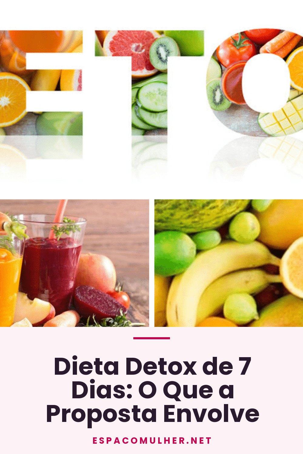 Dieta Detox de 7 Dias: O Que a Proposta Envolve
