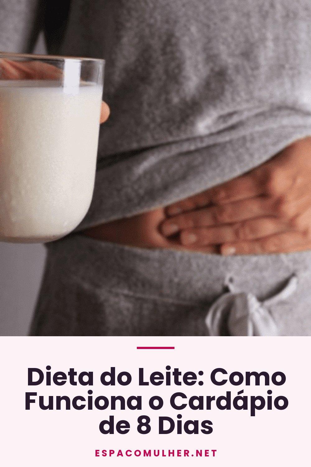 Dieta do Leite: Como Funciona o Cardápio de 8 Dias