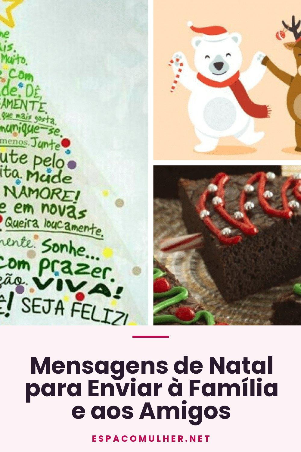 Mensagens de Natal para Enviar à Família e aos Amigos