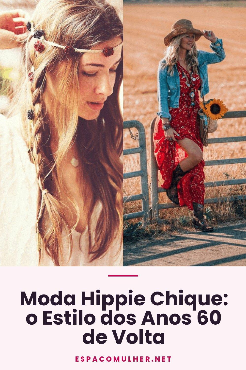 Moda Hippie Chique: o Estilo dos Anos 60 de Volta