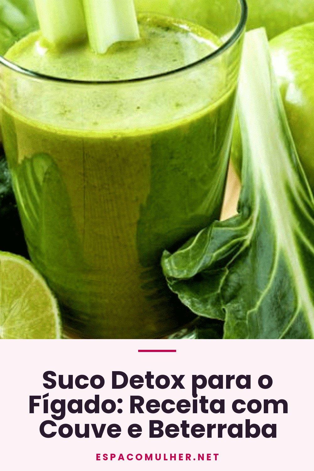 Suco Detox para o Fígado: Receita com Couve e Beterraba