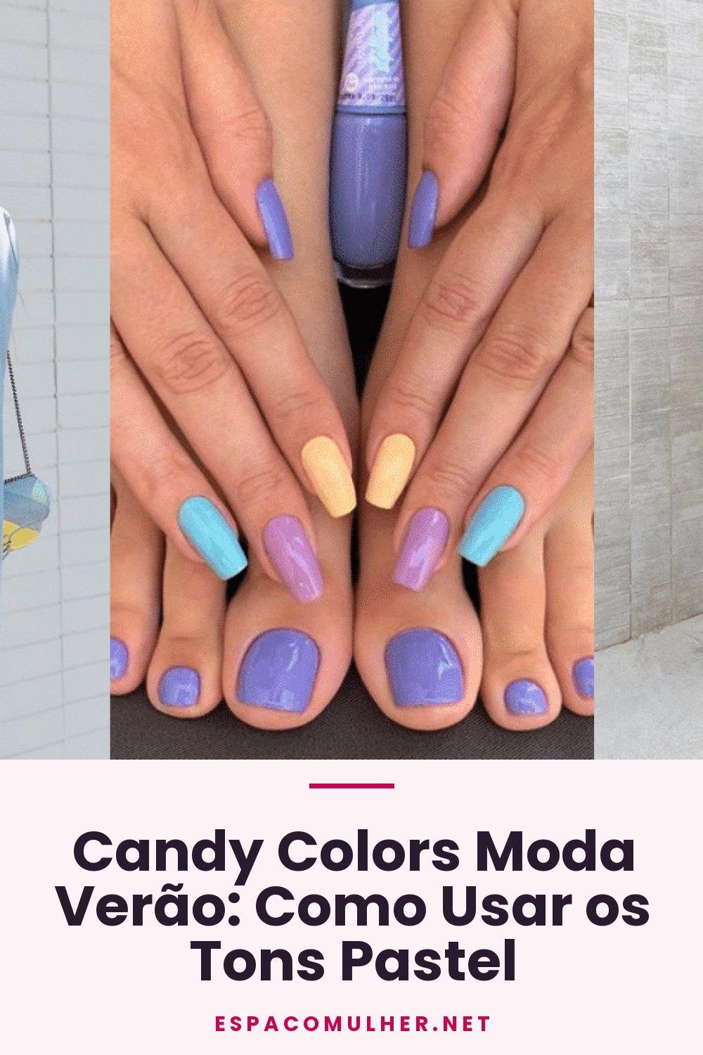 Candy Colors Moda Verão: Como Usar os Tons Pastel